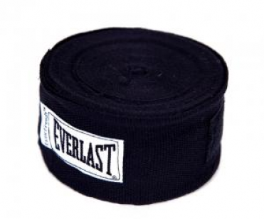 Бинты Everlast 4,55 м чёрный 4456BU